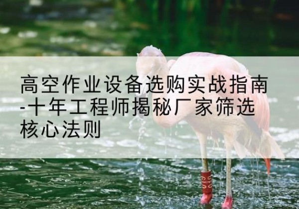 曲松剪叉式升降机厂家-高空作业设备选购实战指南-十年工程师揭秘厂家筛选核心法则